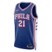 Joel Embiid Philadelphia 76ers Maglia Swingman Unisex - Edizione Icone - Blu Reale