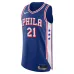 Joel Embiid Philadelphia 76ers Maillot de Joueur - Édition Icône - Bleu Royal