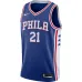 Joel Embiid Philadelphia 76ers Swingman-Jersey - Icon-Edition - Königblau