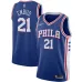 Joel Embiid Philadelphia 76ers Maillot Swingman 2019/2020 - Édition Icône - Bleu Royal