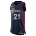 Joel Embiid Philadelphia 76ers Replica-Jersey - City Edition - Marineblau