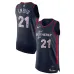 Joel Embiid Philadelphia 76ers Replica-Jersey - City Edition - Marineblau