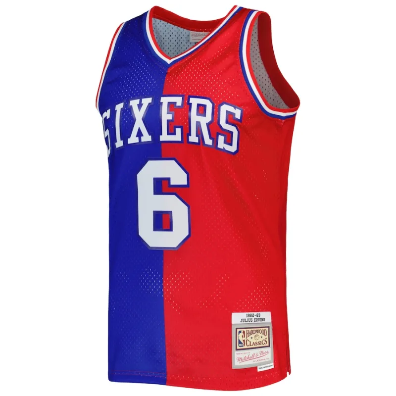 Maillot Julius Erving 76ers 82-83 - Mitchell & Ness Hardwood Classics