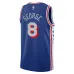 Paul George Philadelphia 76ers Maglia Swingman per Giovani - Edizione Icone - Blu Reale