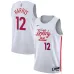 Tobias Harris Philadelphia 76ers Maillot Swingman de la Saison 2022/23 Unisexe - Édition Ville - Blanc
