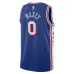 Tyrese Maxey Philadelphia 76ers Maillot Swingman Unisexe - Édition Icône - Bleu Royal