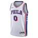 Tyrese Maxey Philadelphia 76ers Maillot Swingman de l'Association pour la Jeunesse - Blanc