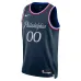 Philadelphia 76ers 2025/26 Swingman City-Edition Unisex-Trikot - Blau