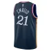 Philadelphia 76ers Joel Embiid 2025/26 Maillot Swingman - Édition Ville - Bleu