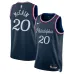 Philadelphia 76ers Jared McCain 2025/26 Maillot Swingman - Édition Ville - Bleu