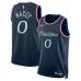 Philadelphia 76ers Tyrese Maxey 2025/26 Maillot Swingman - Édition Ville - Bleu