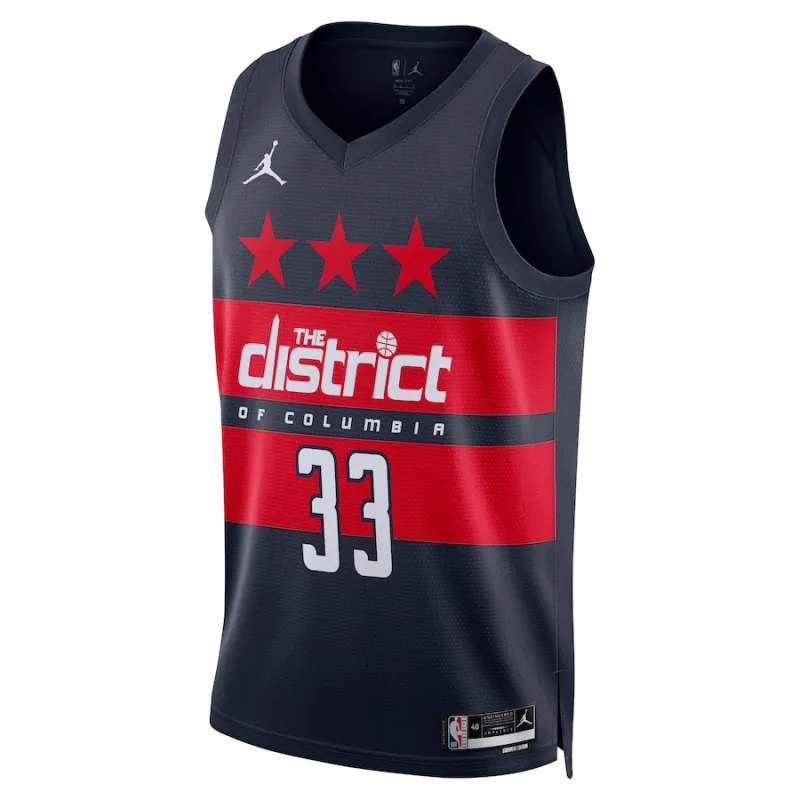 Camiseta Kyle Kuzma Washington Wizards Jordan Brand 2024/25 Statement Edition