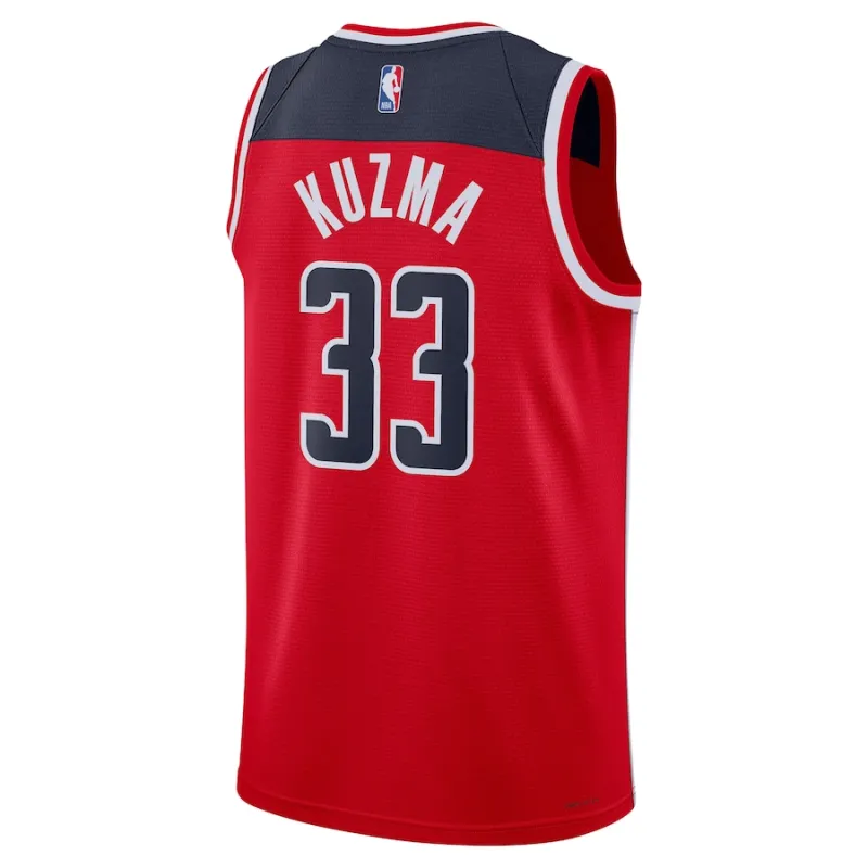 Maillot Kyle Kuzma Washington Wizards Swingman (Mixte)