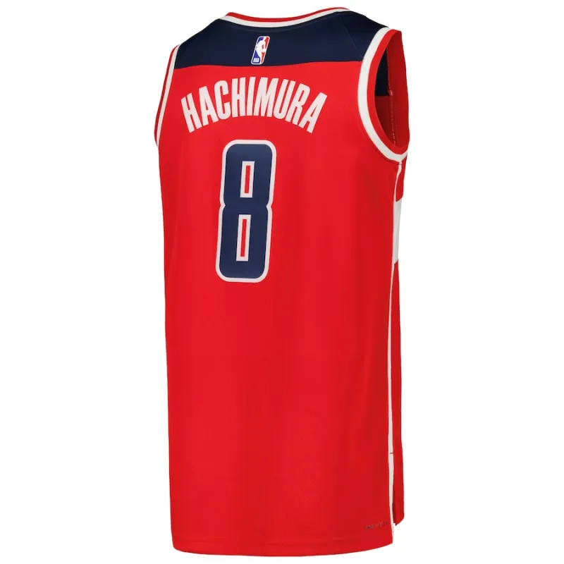 Rui Hachimura, Maillot Swingman des Washington Wizards - Rouge