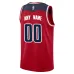 Washington Wizards Camiseta Swingman Personalizada - Edición Ícono - Rojo