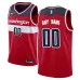 Washington Wizards Camiseta Swingman Personalizada - Edición Ícono - Rojo