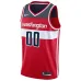 Washington Wizards Maillot Swingman Personnalisé 2020/21 - Édition Icône - Rouge