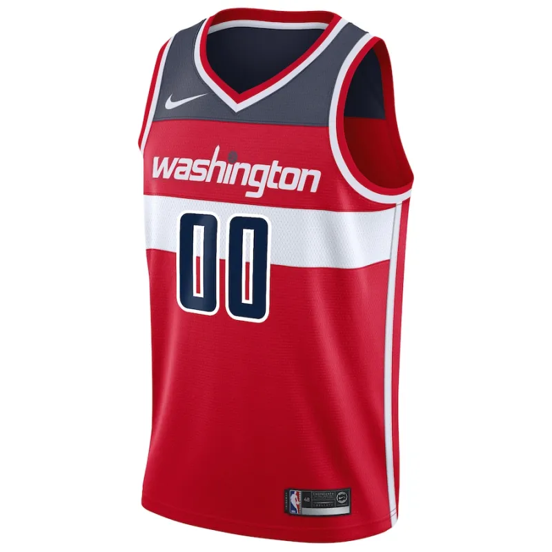 Washington Wizards Maillot Swingman Personnalisé 2020/21 - Édition Icône - Rouge