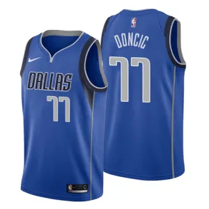 Luka Doncic, Dallas Mavericks Icon Blau