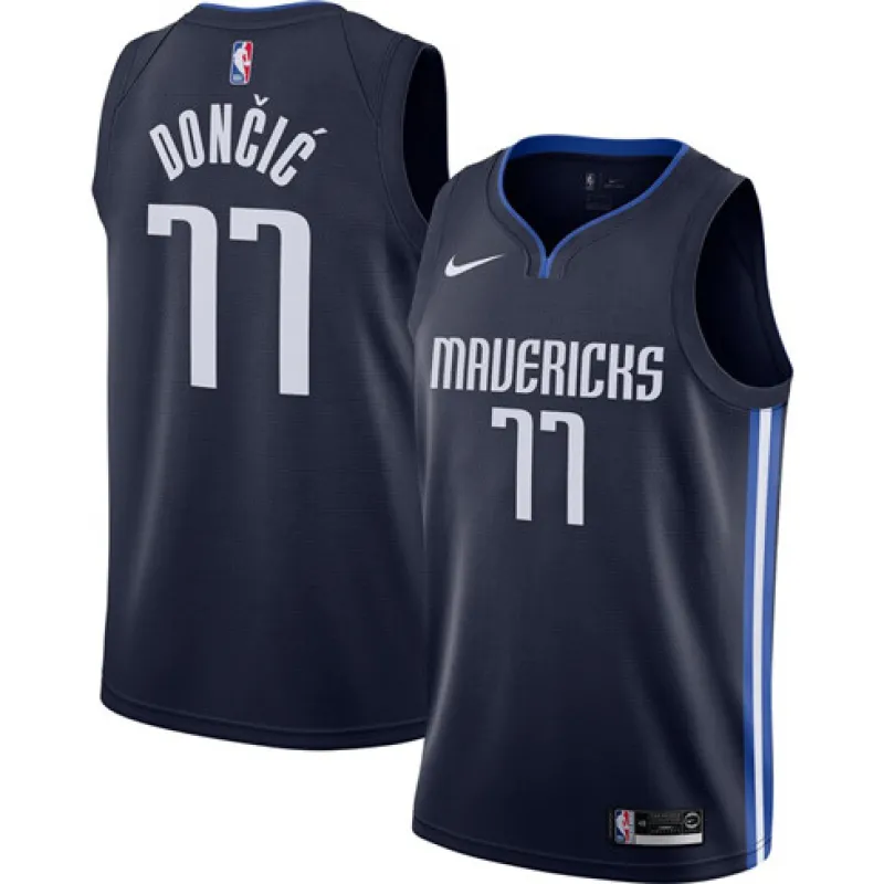 Luka Doncic, Dallas Mavericks 2019/20 Azul Oscuro