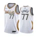 Luka Doncic, Dallas Mavericks Édition Ville 2020/21 Blanc