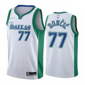 Dallas Mavericks LUKA DONCIC 2021/22 maglia edizione città bianca
