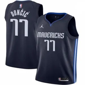 Luka Doncic, Dallas Mavericks Edizione Dichiarazione 2020/21 Blu scuro