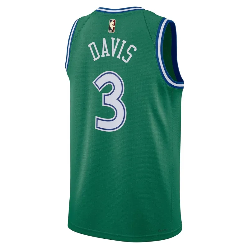 Maillot Swingman des Dallas Mavericks Anthony Davis - Version Classique - Vert