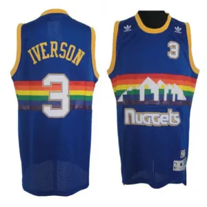 Allen Iverson, Denver Nuggets, Blau
