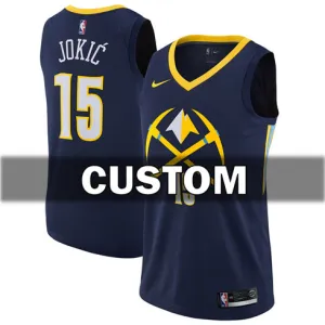 Denver Nuggets, City-Edition, Blau