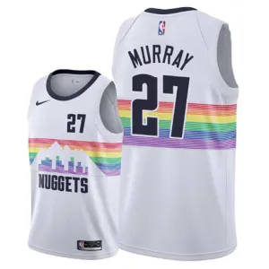 Jamal Murray, Denver Nuggets, City - Edition 2018/19, Weiß