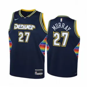 Jamal Murray, Denver Nuggets, City - Edition 2021/22, dunkelblau