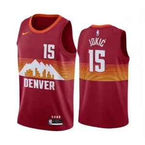 Nikola Jokic, Denver Nuggets, City - Edition 2020/21, Rot
