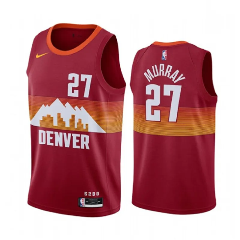 Jamal Murray, Denver Nuggets, City-Edition 2020/21, Rot