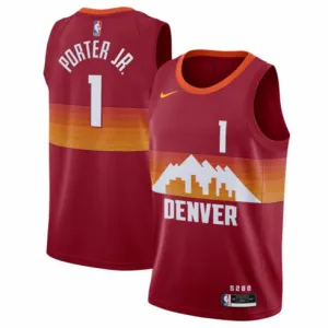 Michael Porter Jr., Denver Nuggets, City - Edition 2020/21, Rot