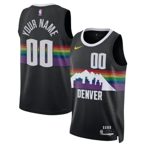 Denver Nuggets 2025/26 Swingman Unisex Trikot - Stadtedition - Schwarz