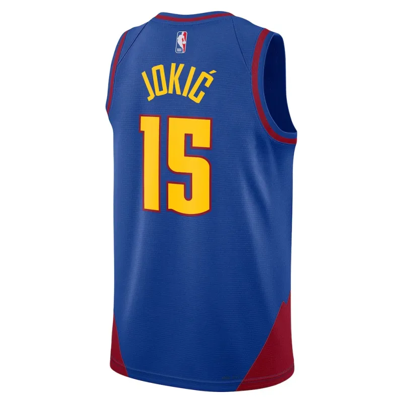 Denver Nuggets Nikola Jokic Unisex Trikot Statement Edition - Blau