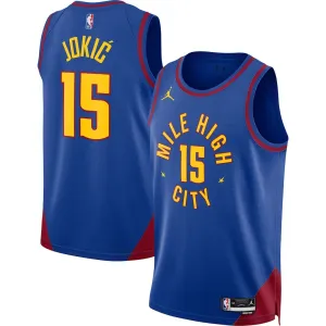 Denver Nuggets Nikola Jokic Unisex Trikot Statement Edition - Blau