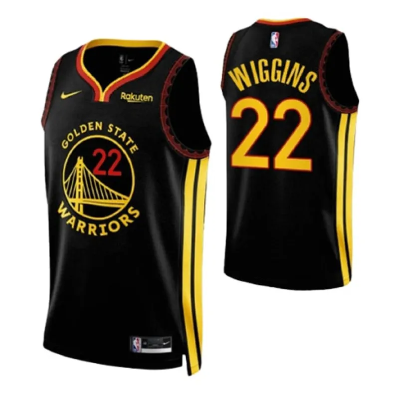 Andrew Wiggins, Golden State Warriors 2023/24 City Edition, Schwarz
