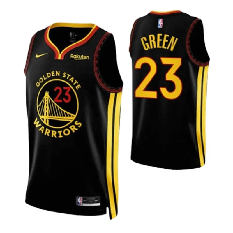 Draymond Green, Golden State Warriors 2023/24 City Edition, Schwarz