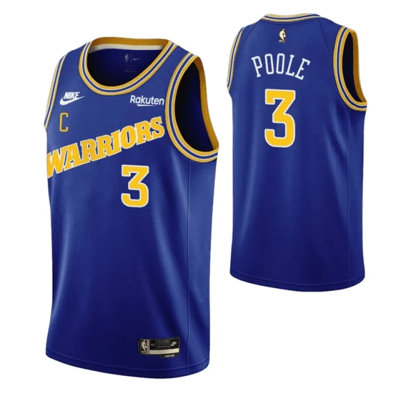 Jordan Poole, Golden State Warriors 2022/23 Classic Edition, Blau