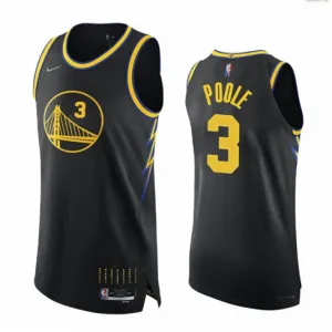Jordan Poole, Golden State Warriors, Edizione Città 2021/22, Nero