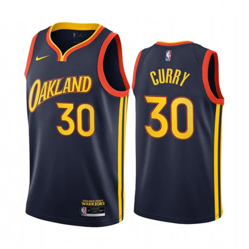 Stephen Curry, Golden State Warriors, Edición Ciudad 2020/21, Negro