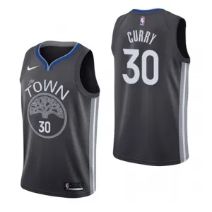 Stephen Curry, Golden State Warriors, City Edition 2019/20, Schwarz
