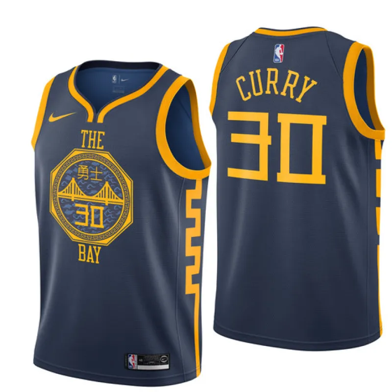 Stephen Curry, Golden State Warriors, Edición Ciudad 2018/19, Gris