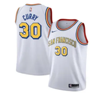Stephen Curry, Golden State Warriors, Classic Edition 2019/20, Weiß