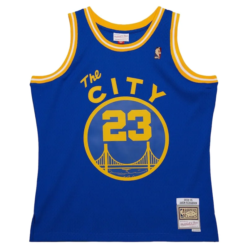 Maillot Jason Richardson Warriors Mitchell & Ness 2004/05 Retro HWC