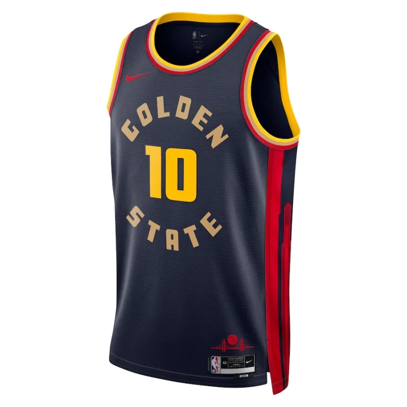 Jimmy Butler, Golden State Warriors, Unisex-Jersey, City Edition, Marineblau