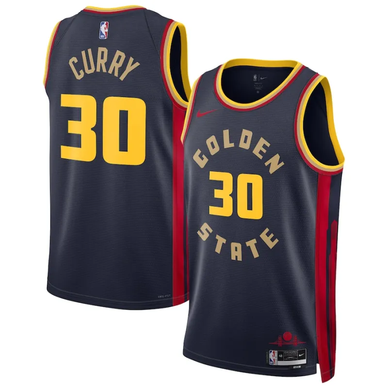 Maillot Stephen Curry Warriors City Edition 2024/25 (Mixte)