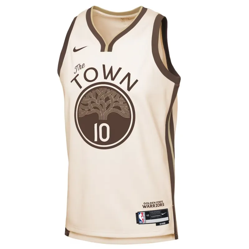Golden State Warriors Jimmy Butler III 2025/26 Maillot Swingman - Édition Ville - Crème